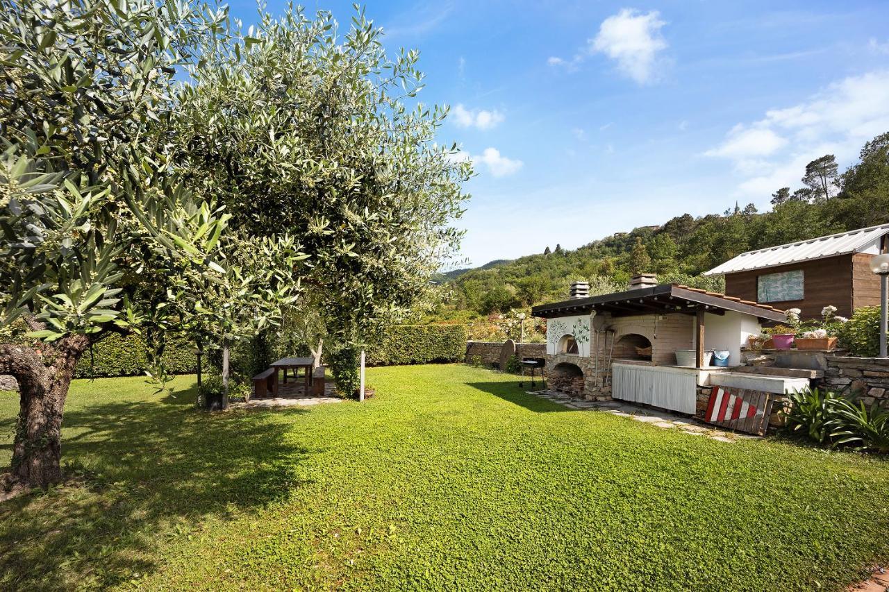 Mansarda Albero Verde Con Piscina Casanova Lerrone Exterior foto